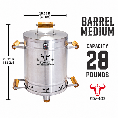 Medium  BBQ Barrel